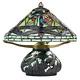 10.5h Tiffany-style Dragonfly Green Novelty Accent Lamp