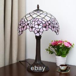 12 inches Stained Glass Table Lamp Cherry Blossom tiffany style Bedside for D