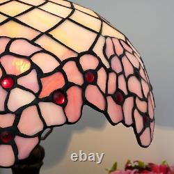 12 inches Stained Glass Table Lamp Cherry Blossom tiffany style Bedside for D