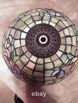16 Inch Tiffany Style Floral Stained Glass Desk Lamp