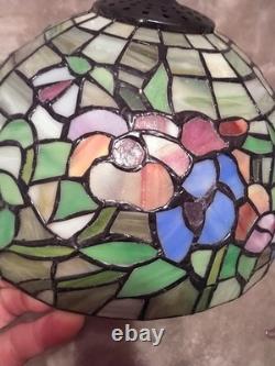 16 Inch Tiffany Style Floral Stained Glass Desk Lamp