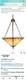 1988 Clasic Lamp Light Fixture Tiffany Style Stained Glass Hanging Lamp Vintage