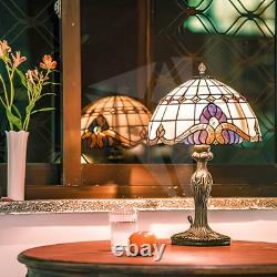 2023 New Home Decor Tiffany Style Stained Glass Table Lamp Antique Shade, Light