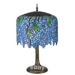 28-inch Tiffany Wisteria Table Lamp N/A