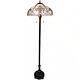 Amora Lighting 62 In. Tiffany Style Floral Floor Lamp