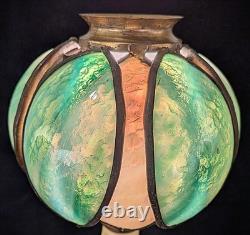 Antique Arts & Crafts Mission Handel Era Pond Lily Art Glass Shade