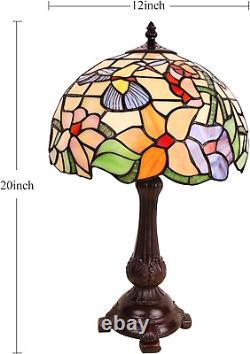 Antique Lamp Stained Glass Table Lamp Style Bird Bedside Lamp Reading De