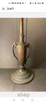 Antique Tiffany LAMB brothers & Greene Stained Glass LAMP