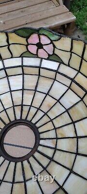 Antique Tiffany LAMB brothers & Greene Stained Glass LAMP