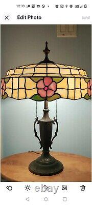 Antique Tiffany LAMB brothers & Greene Stained Glass LAMP