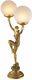 Art Nouveau Dancer Of Kapathurl 28 Sculpture Lamp By Artist Demetre Chiparus