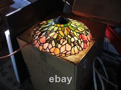 Arts and Crafts, Art Nouveau, Art Deco LEADED GLASS, STAINED GLASS LAMP SHADE