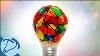 Beautiful Stained Glass Light Bulb