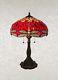 Beautiful Tiffany Style Red, Dragonfly Table Lamp Shade 16