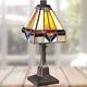 Bedside Table Lamp Stained Glass Tiffany Style Desk Reading Light Bedroom 12