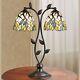 Bergamo Stained Glass Table Lamp Multi Bright Handcrafted Tiffany Style