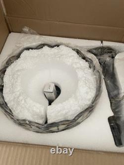 Blivuself Tiffany Lamp Yellow 12 Inch Stained Glass Desk Lamp Vintage Reading