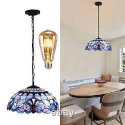 Classic Tiffany Style Stained Glass Shade Pendant Light Ceiling Lamp Fixture