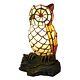 Cute Owl Lamp Tiffany Style Stained Glass Table Lamp Cute Animal Shape Table