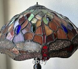 Dale Tiffany Dragonfly Stained Glass Lamp Shade