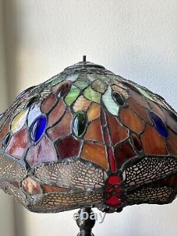 Dale Tiffany Dragonfly Stained Glass Lamp Shade