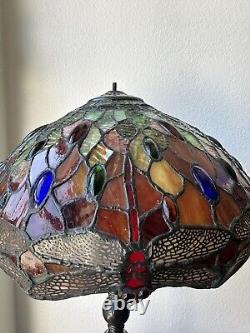 Dale Tiffany Dragonfly Stained Glass Lamp Shade