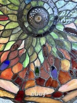 Dale Tiffany Dragonfly Stained Glass Lamp Shade