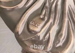 Dale Tiffany LIMITED EDITION Stained Glass Lamp WISTERIA IN BLOOM with COA 28 H