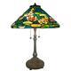 Dale Tiffany Table Lamps 25 Stained Glass Stained Glass Metal Round Fieldstone