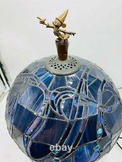 Disney Fantasia Sorcerer Mickey Tiffany Stained Glass Style Lamp