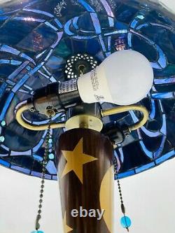 Disney Fantasia Sorcerer Mickey Tiffany Stained Glass Style Lamp