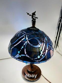 Disney Fantasia Sorcerer Mickey Tiffany Stained Glass Style Lamp