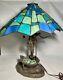 Disney Nightmare Before Christmas Stained Glass Lamp 10th Ann. New With Coa