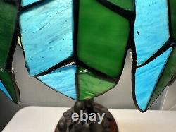 Disney Stained Glass Lamp Donald Duck Saludos Amigos Tiffany Style SEE PICS