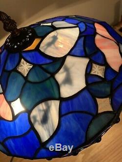 Disney Stained Glass Tiffany Style Tinkerbell Lamp Limited Edition