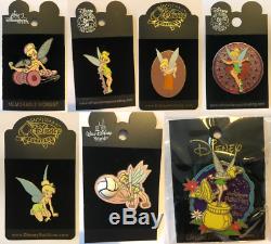 Disney Tinker Bell Stained Glass Lamp 50th Anniversary FREE gift Disney pins