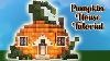 Dreamy Autumn Pumpkin House Minecraft Tutorial