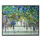 Ebros Tiffany Wisteria Stained Glass Home Decor Fantasy Collectibles 14.125h