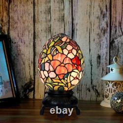 - Egg Lamp 12 H Stained Glass Lamp Unique Lamps Tiffany Lamp Style E