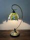 Enjoy Table Lamp Stained Glass 8lamp Shade Metal Base W11h21inch Et0081