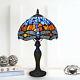 Enjoy Tiffany Dragonfly Style 10 Inch Table Lamp Stained Glass Handcrafted