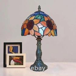 European Tiffany Style Table Lamp Sun Flower/Retro Decor Lamp AC85-265V