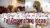 Fall Decor 2022 Fall Decorate With Me 3 Ways To Decorate A Mantel Monica Rose