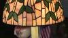 Ferguson Antiques Tall Vintage Floor Lamp Stained Glass Shade