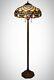 Floor Lamp Home Decoration Beautiful Tiffany Bronze Lighting Stained Glass G