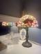 Flower Style Tiffany Table Lamp Stained Glass Desk Light