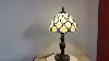 Fumat Tiffany Table Light 3 Way Dimmable Led Stained Glass Lamp Shade For Side Small Table Lamps