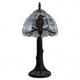 Handcrafted Stained Glass Raven Lamp Vintage Gothic Table Light For Home Decor