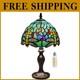 Handcrafted Stained Glass Table Lamp Art Nouveau Touch Lamp For Living Spaces