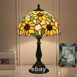 Handcrafted Stained Glass Victorian Lamp Table Desk Bedside Lamp for Home Office